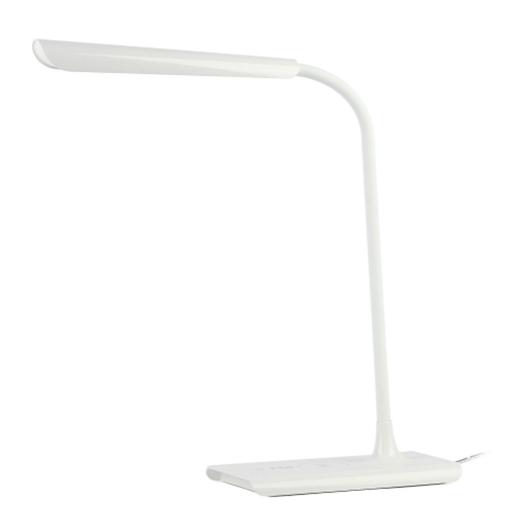 Настольный светильник ЭРА NLED-474-10W-W светодиодный белый | Светодиодные настольные лампы