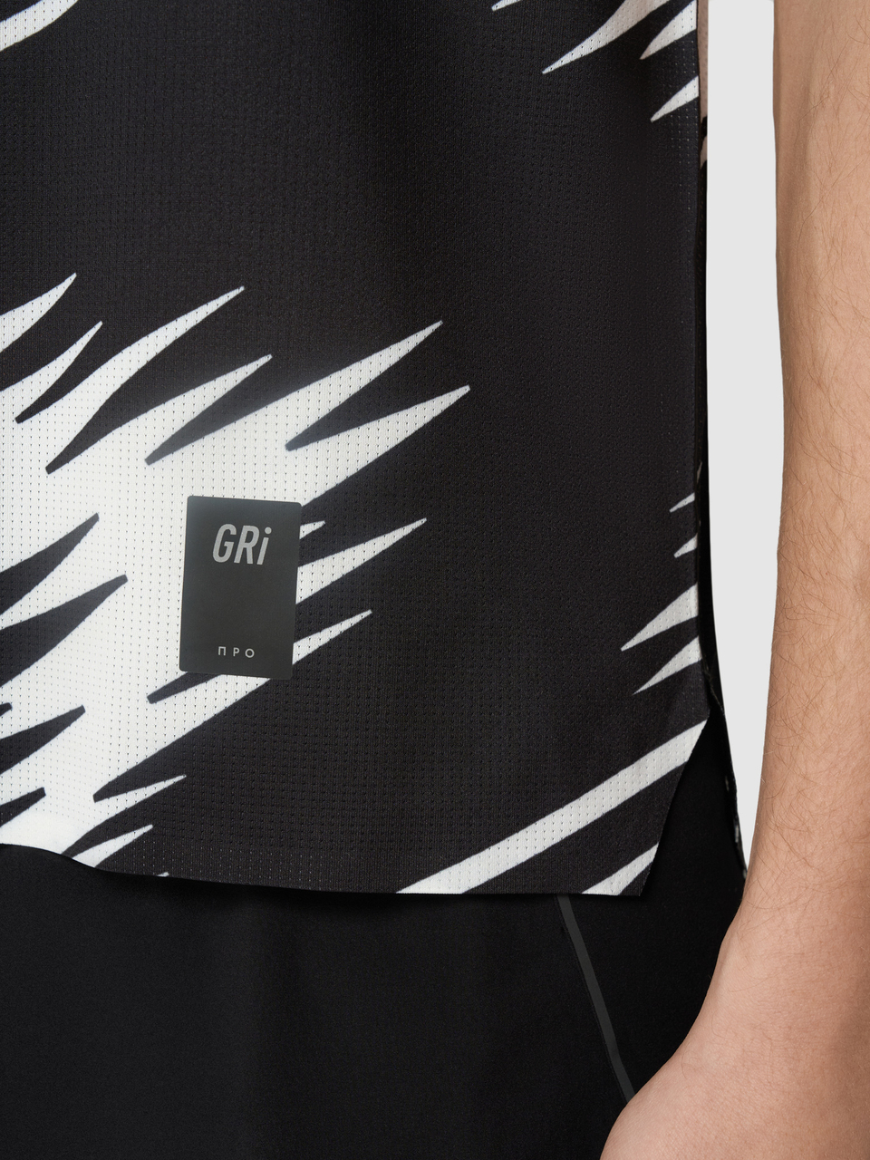 Футболка мужская Про 3.0 чёрно-белая