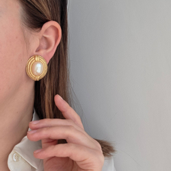 Клипсы Givenchy с жемчугом