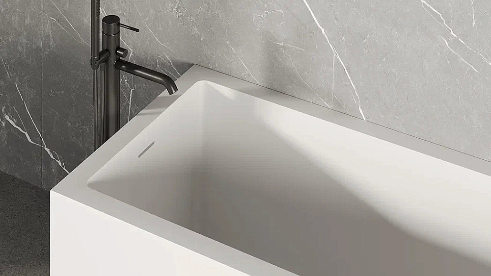 Ванна Salini CASCATA KIT S-stone 105022M 150x70 белая