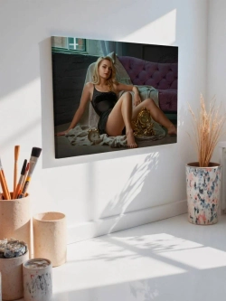 Картина на стену 40 X 50 Девушка