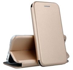 Чехол-книжка из эко-кожи Deppa Clamshell для Samsung Galaxy A22 5G / A22s 5G (Золотой)