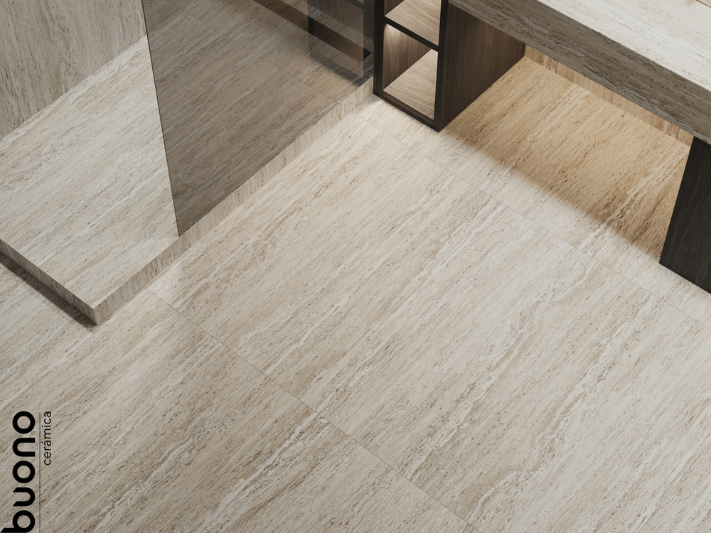 Керамогранит Buono Ceramica S4442M 1200*600*8,5мм Travertino Beige Matt