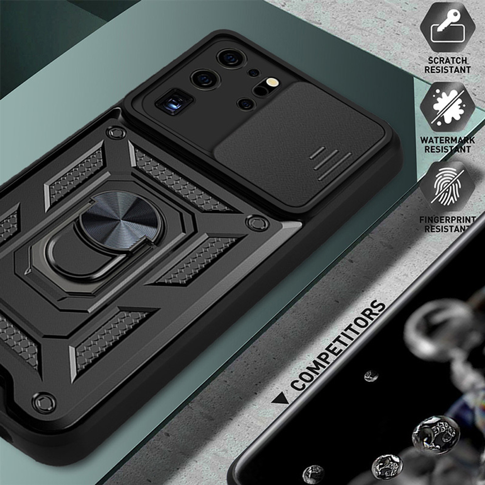 Чехол с кольцом Bumper Case для Samsung Galaxy S20 Ultra
