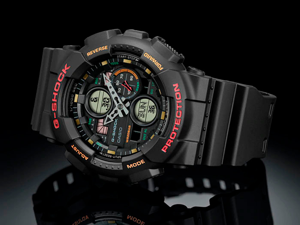 Японские наручные часы Casio G-SHOCK GA-140-1A4ER