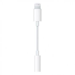 Адаптер Apple Lightning - mini jack 3.5 мм, для гарнитуры и наушников (MMX62ZM/A)