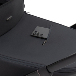 Коляска Agex Prima Pro 3 в 1 с автокреслом i-Safe Black Midnight Grey (Темно-серый)