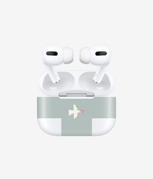 Виниловая наклейка LOVE CARRIER для AirPods