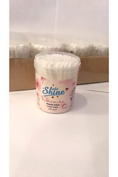 Pambıq çubuqlar \ Палочки ватные \ Cotton buds alo shine 300 pcs