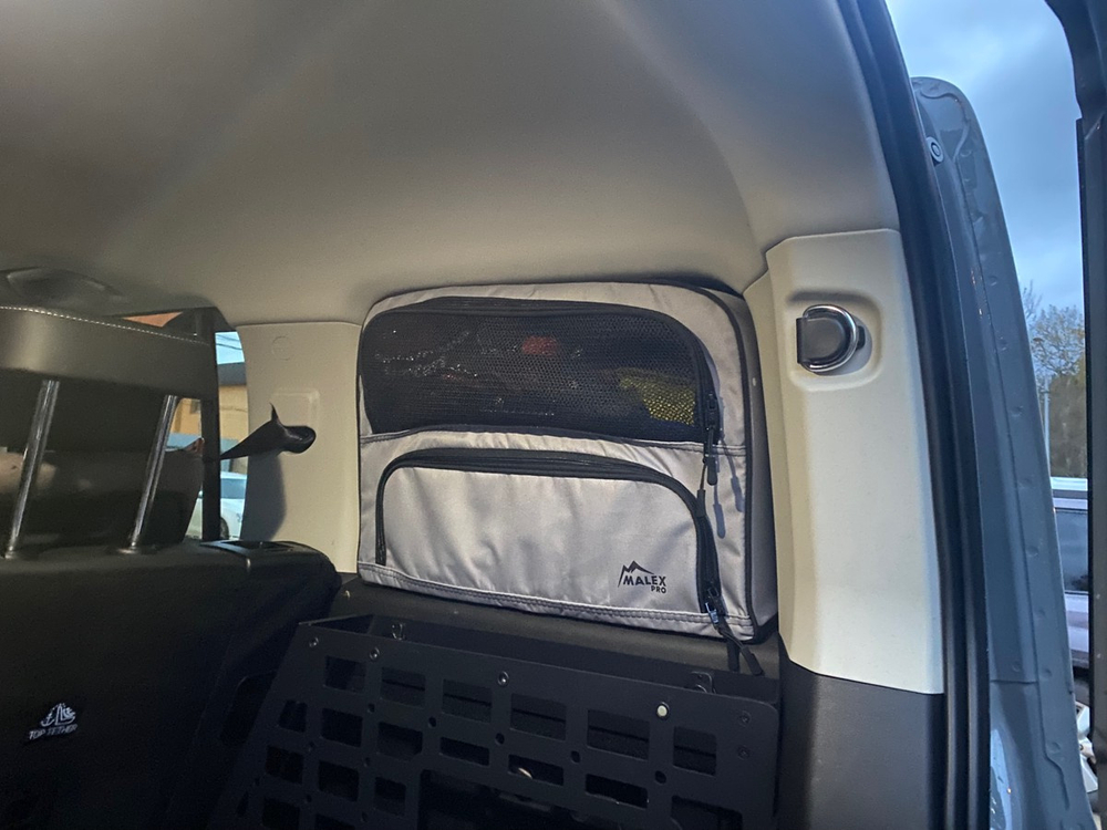 Tank300 Комплект сумок-органайзеров для окна багажника TankTuning/Malex pro (сетка, серый/чёрный)