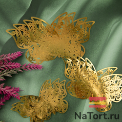 Набор украшений для торта «Бабочки №4», 12 шт