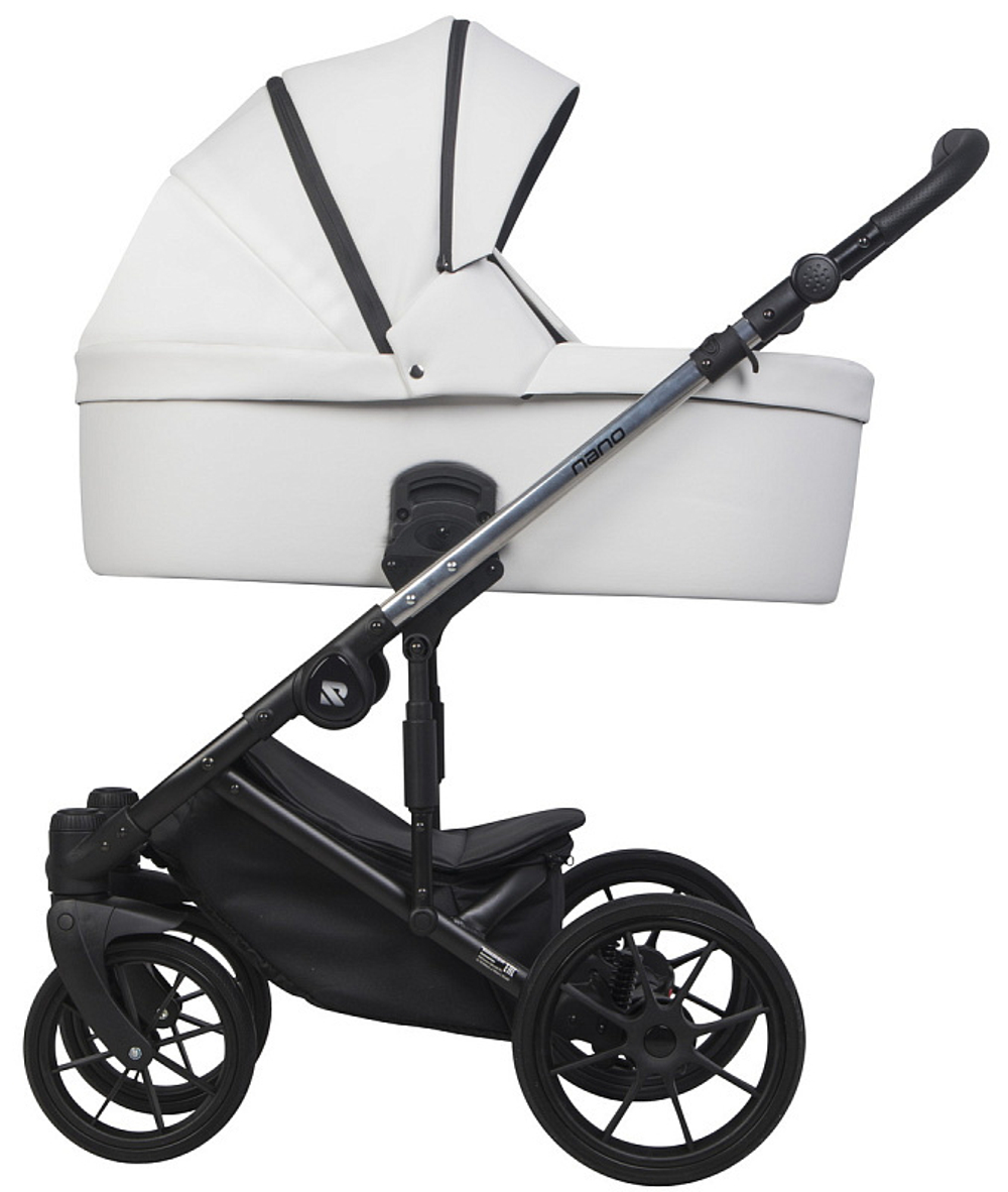 Детская коляска Riko Nano Thermo 2 в 1 02 White (белый)