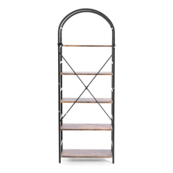 Стеллаж WS-03 60x30x166 см, burnt