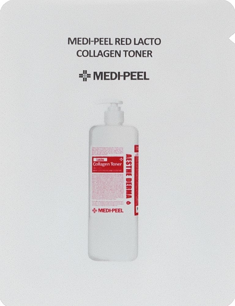 Тонер восстанавливающий с пробиотиками и коллагеном MEDI-PEEL Red Lacto Collagen Toner 1,5 гр