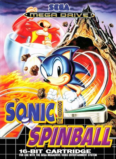Картридж Sonic Spinball (без мануала) (Sega Mega Drive)