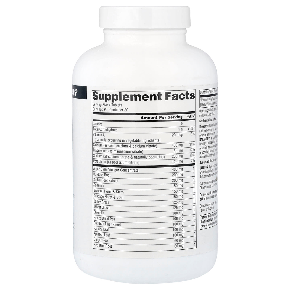 Source Naturals, Alkaline Balance™, 120 таблеток