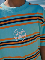 Футболка для мальчика Next AG3-613, Голубой, Оранжевый