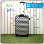 Средний чемодан L'Case Phatthaya, серебристый