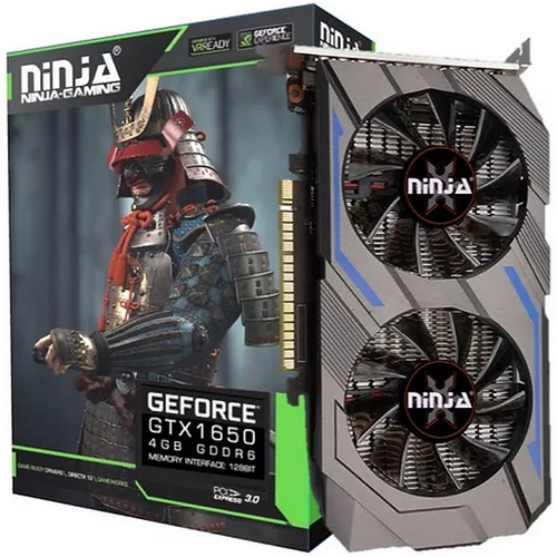 Видеокарта Sinotex Ninja GeForce GTX 1650 4GB GDDR6 (NK165DF46F)