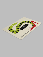 Открытка Змейки. Стильной подружке