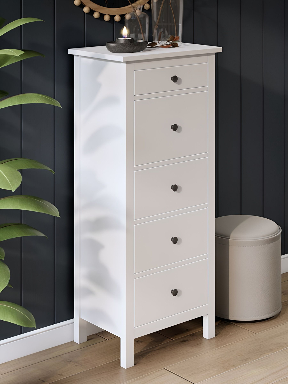 IKEA Комод КЫМОР 3 ящика, HEMNES 108*95*50, коричневый, Кымор (Хемнэс Икеа)