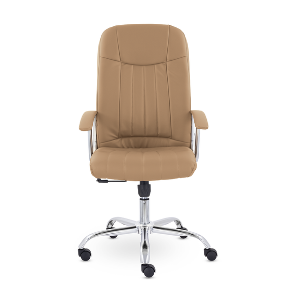 Кресло СН-277 Бостон В Айс хром S-0426 (светло-коричневый)