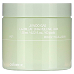 Celimax, Пилинг-пилинг Ji Woo GAE Heartleaf BHA, 60 салфеток, 125 мл (4,22 мл)