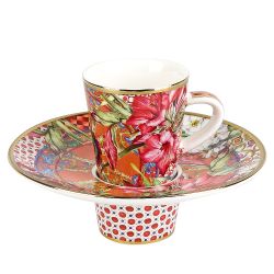 Набор кофейный 12пр. "Secret Garden" (6 персон) v=90мл. (фарфор) (подарочная упаковка)