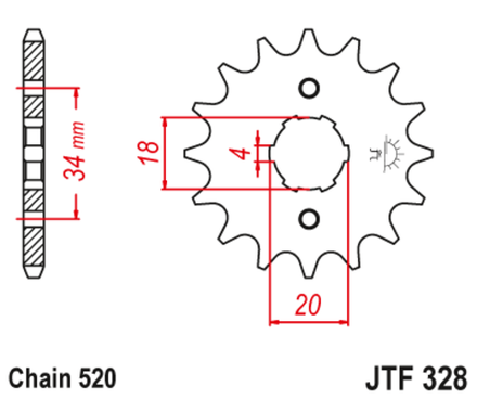 Звезда JTF328.13