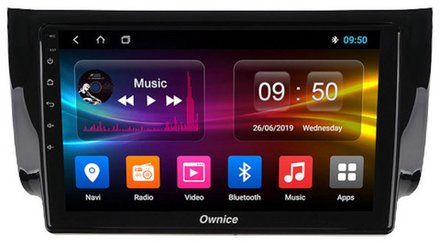 Магнитола для Nissan Sentra/Tiida 2014-2017 - Carmedia OL-1666-1 QLed, Android 10/12, ТОП процессор, CarPlay, SIM-слот