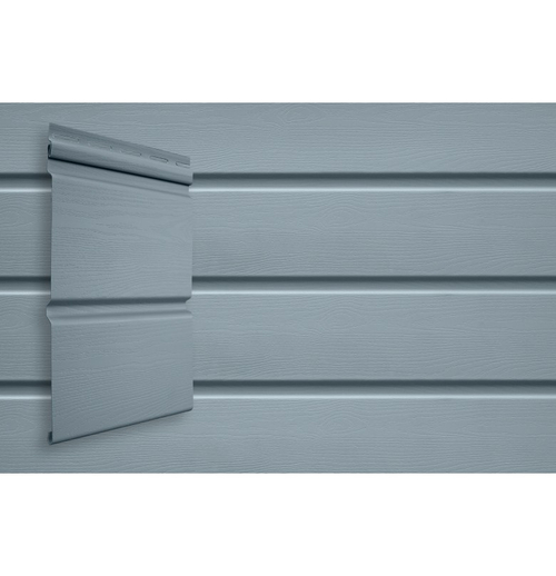 Сайдинг Grand Line Double-Брус COLOR PLUS Голубой