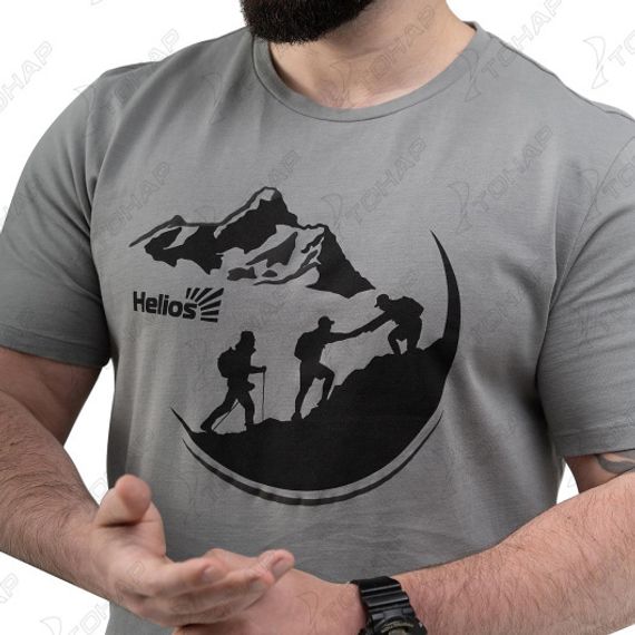 Футболка EXPEDITION серый р.XL (HS-TEG-XL) Helios