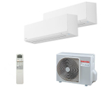 Мульти сплит-система Toshiba на 2 комнаты (20+20 кв.м.) SHORAI