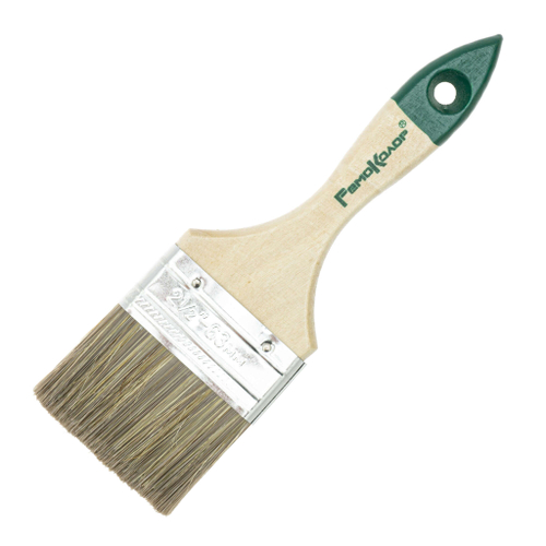 01-3-325 Кисть малярная плоская "Стандарт Лазурь"  2.5"-63мм