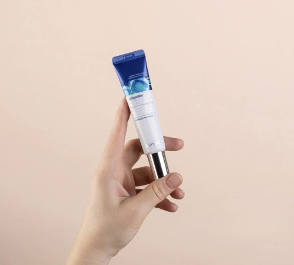 Сыворотка-роллер для век с коллагеном FarmStay Collagen water full moist rolling eye serum