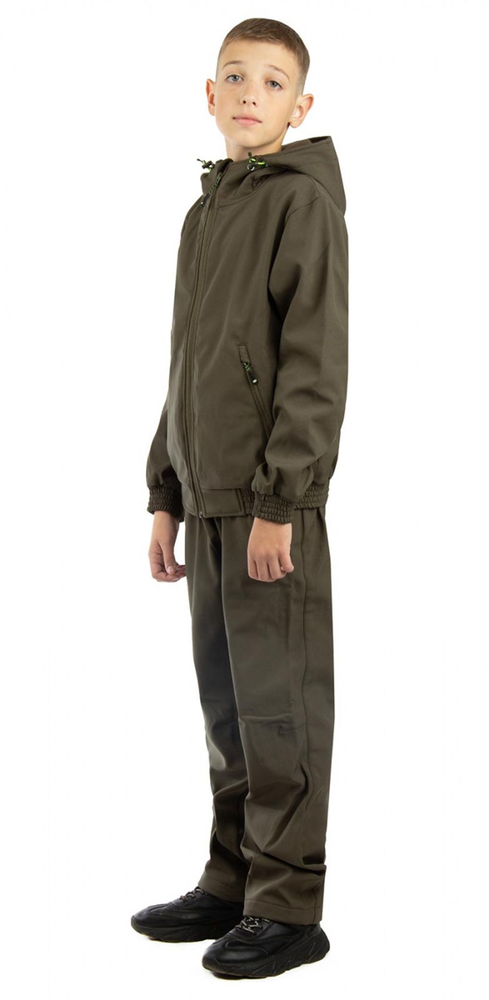 Костюм детский Барс NEW (полофлис, хаки)