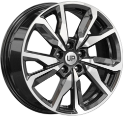 Wheels UP Up114 7x17 5x108 ET 33 Dia 60.1 (silver)