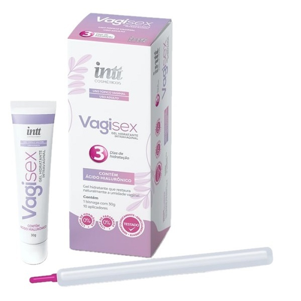 Увлажняющий гель с Гиалуроновой кислотой INTT Vagisex 30г