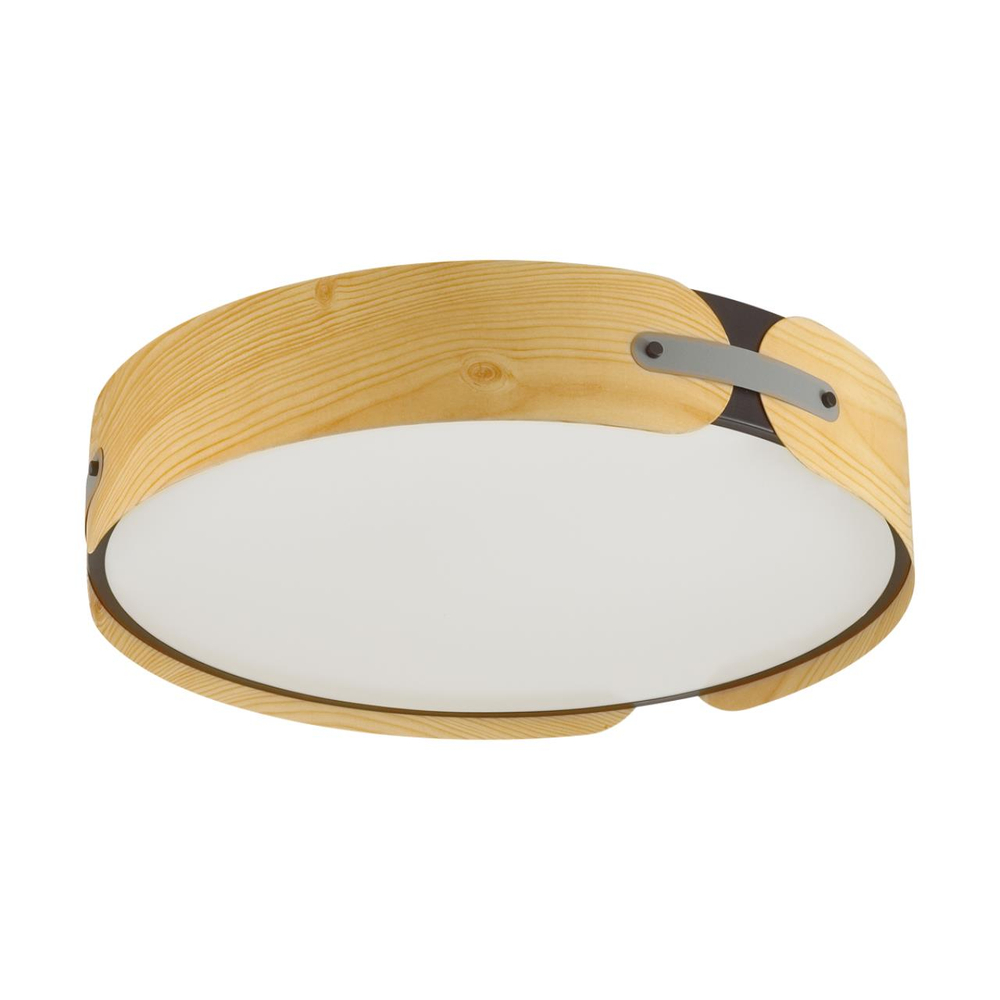 7721/100L AVRA LED SN 597 Светильник металл/пластик/белый/черный/дерево LED 100Вт 3000-6000K D600 IP20 пульт ДУ CORAGGIO