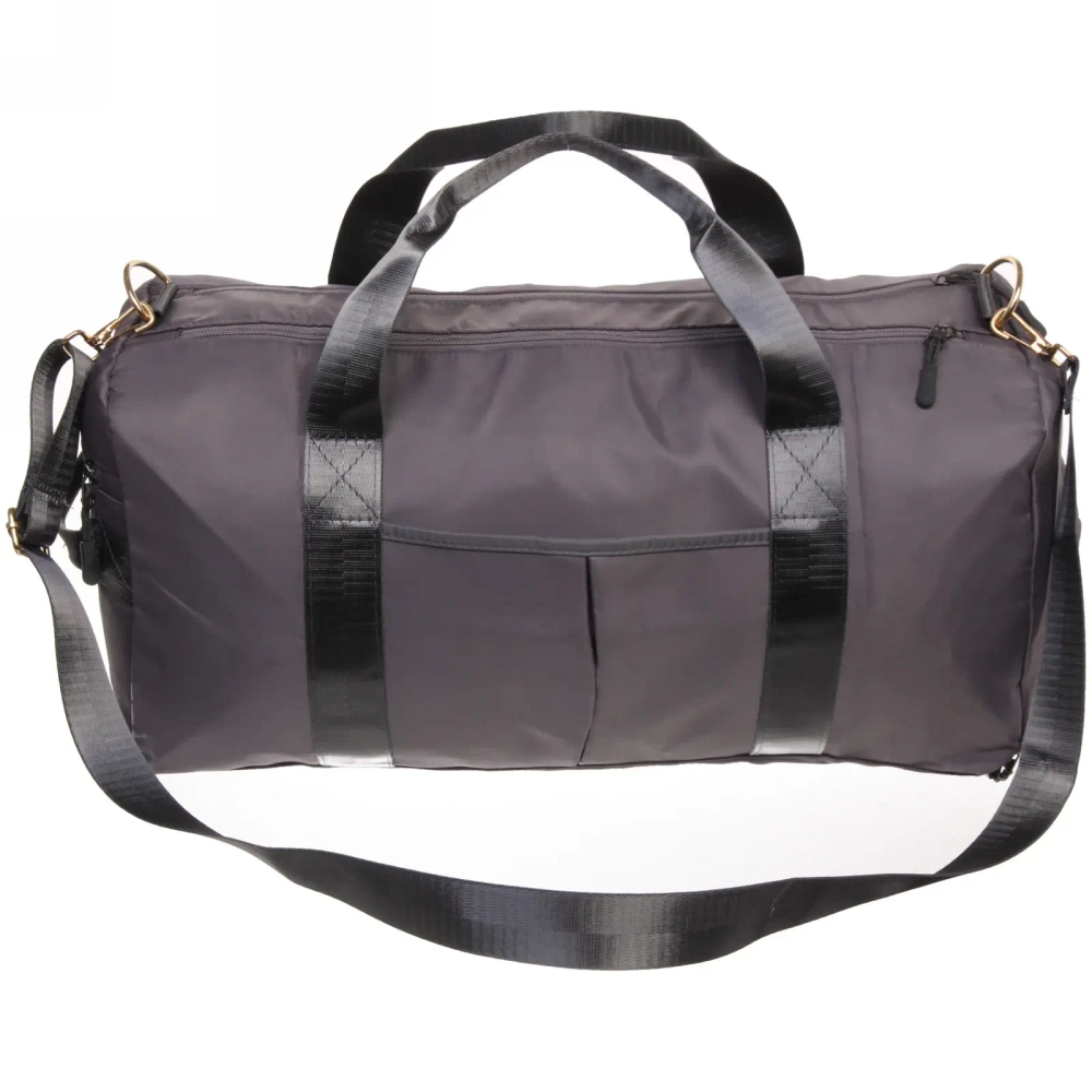 Сумка спортивная «Sport Today»,водонепроницаемый отдел + 2 кармана+отдел под обувь, цвет серый, 42*24*18 см