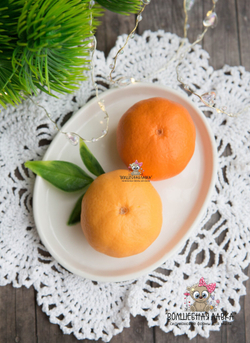 Силиконовая форма Мандаринка