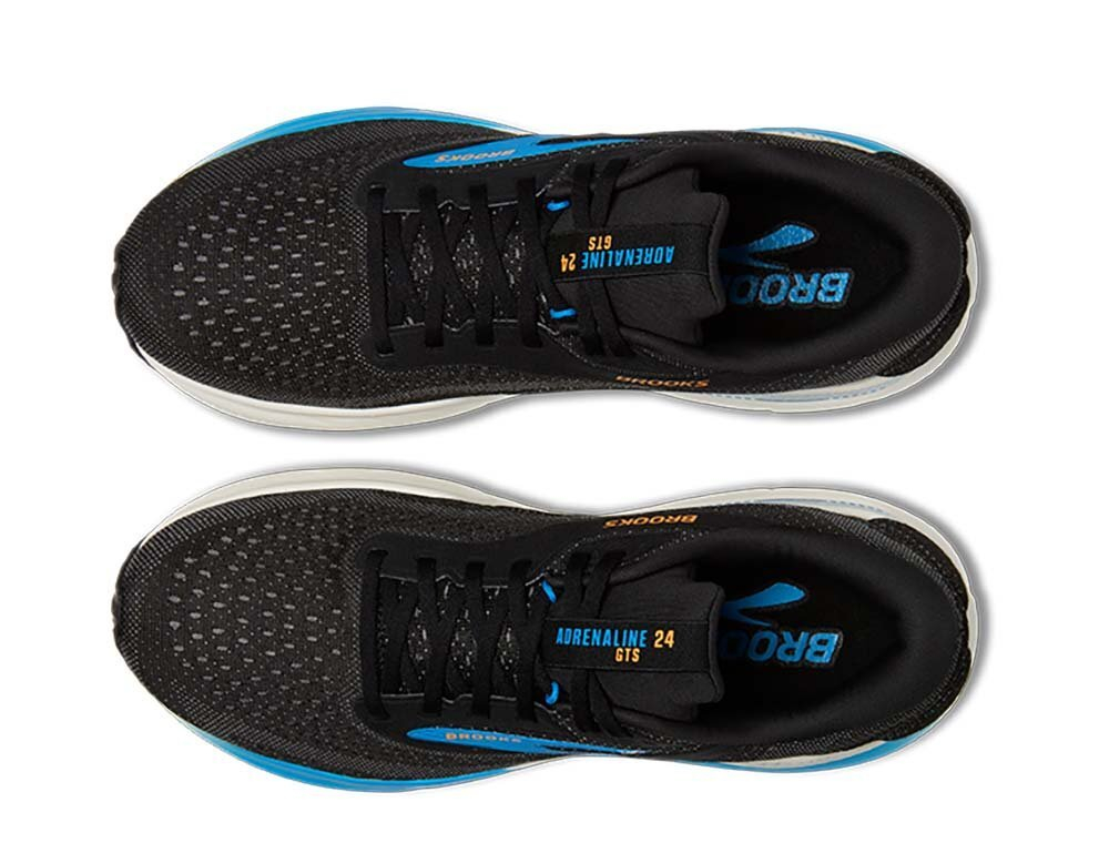 Кроссовки для бега мужские Brooks Adrenaline GTS 24 M Черный и Синий
