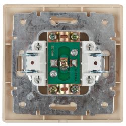 Розетка Intro Plano 1-301-02 TV одиночная, IP20, СУ, слоновая кость