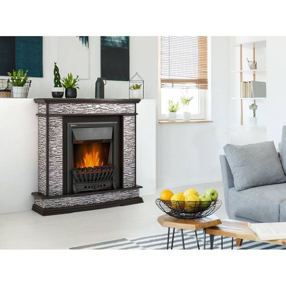 Портал Firelight Scala Classic сланец скалистый серый, шпон венге купить в Москве и Московской области по низкой цене с доставкой по России — (3) Портал Firelight Scala Classic сланец скалистый серый, шпон венге — (3)