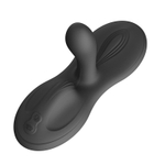 Черная виброподушка с функцией нагрева и управлением через приложение Zalo Flora Smart Vibrating Pad Obsidian Black