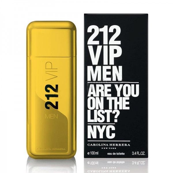 Мужская туалетная вода &quot;212 VIP MEN GOLD&quot; CAROLINA HERRERA, 100ML, EDT