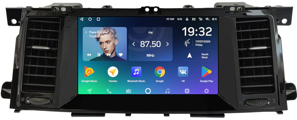 Магнитола Nissan Patrol Y62, Infiniti QX56/QX80 2010-2017 (рамка тип 3) - Teyes SPRO+ монитор 9" IPS на Android 10, ТОП процессор, 4Гб+32Гб, 4G SIM-слот