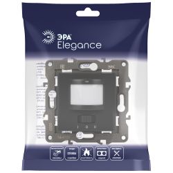 14-4103-05 ЭРА Датчик движения 2-проводной, 180-240В, 200Вт, IP20, Эра Elegance, антрацит