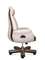 Кресло офисное Норден / Трон / слоновая кость кожа