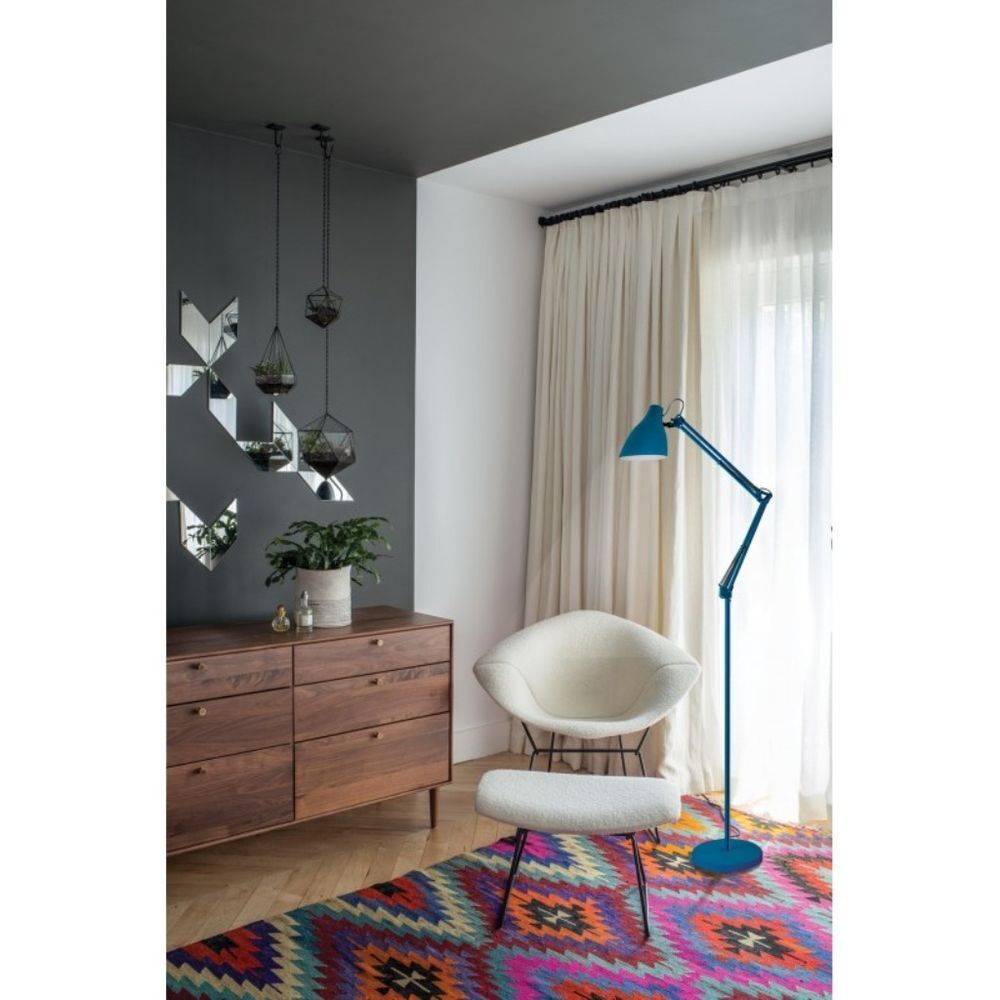 Светильник напольный E27, 40 Вт, синий, Camelion, KD-332 C06, 13874